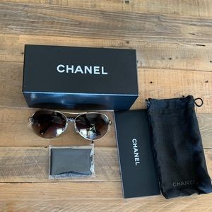 Chanel aviators sunglasses